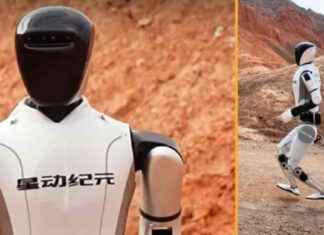 Chinese Humanoid Robot Sets World Record with Speedy Sneakers news-18102024-164745