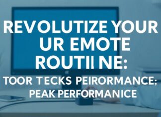 Revolutionize Your Remote Routine: Tech Hacks for Peak Performance Revolutionize Your Remote Routine: Tech Tricks for Peak Performance
